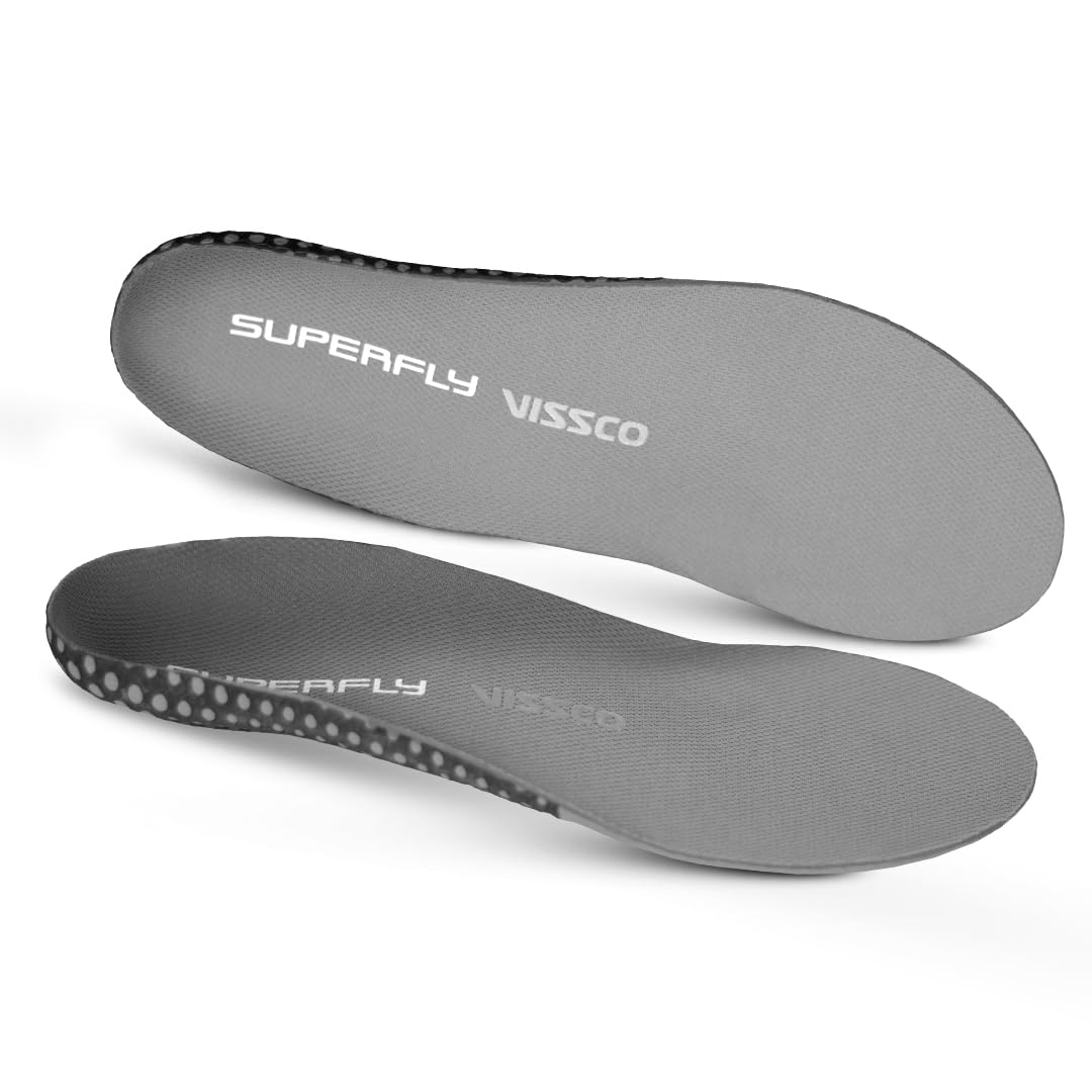VISSCO SUPERFLY INSOLES | PROVIDES FOOT SUPPORT FOR RELIEVING FOOT PAIN