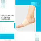 VISSCO METATARSAL SILICONE CUSHION SUPPORT (BEIGE)
