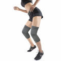 VISSCO STRECHABLE 2D KNEE CAP | IDEAL MILD SUPPORT FOR FREE KNEE MOVEMENT - GREY