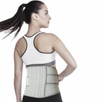VISSCO NEOPRENE LUMBAR BELT 9" | SUPPORT THE LUMBAR SPINE (GREY)