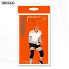 VISSCO SPRO KNEE CAP PLUS | IDEAL MILD SUPPORT FOR FREE KNEE MOVEMENT- BLACK (IN PAIR)
