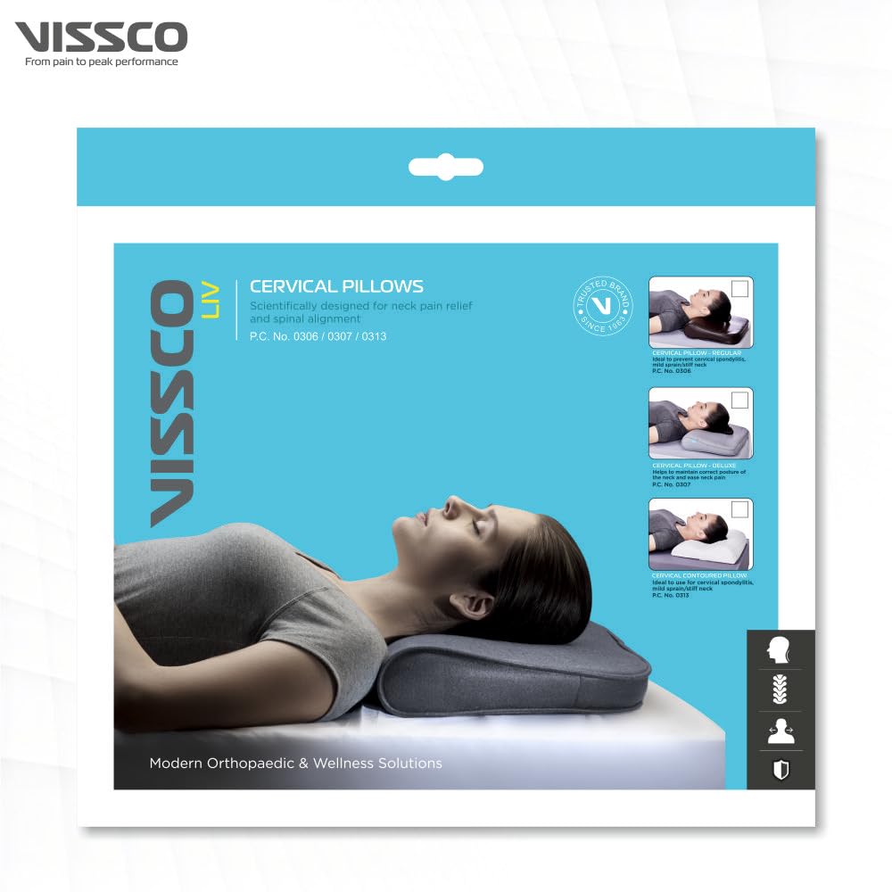 VISSCO CERVICAL PILLOW (REGULAR)