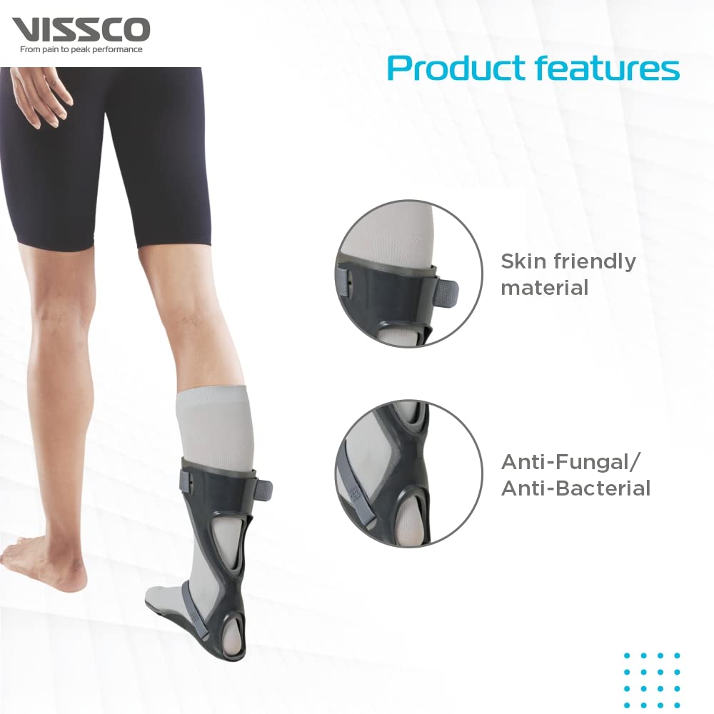 VISSCO ANKLE ORTHOSES (AFO)- GREY