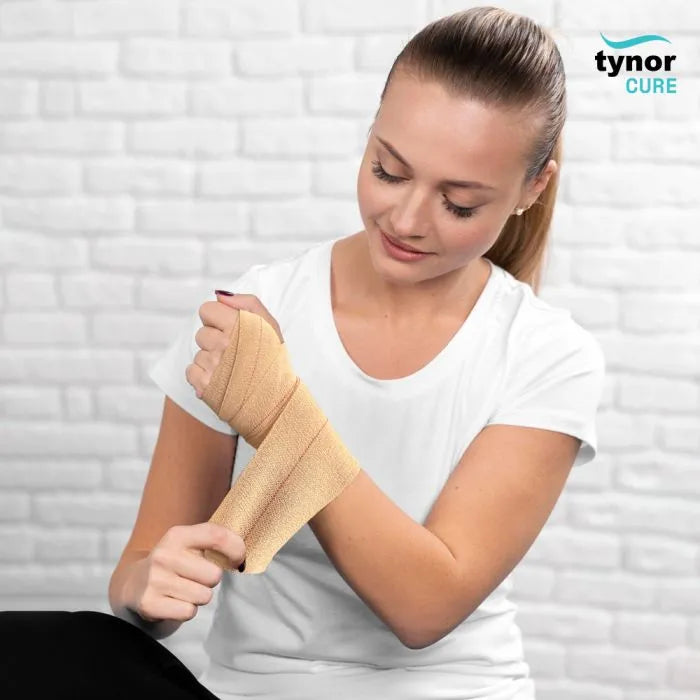 TYNOR TYNOCREPE BEIGE 15cm x 4m