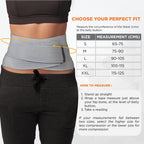 VISSCO LUMBO SACRAL BELT | SUPPORT LUMBAR SPINE (GREY)