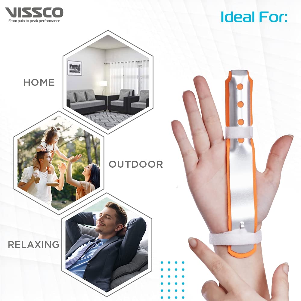 VISSCO FINGER SPLINT LONG (FIRM SUPPORT)