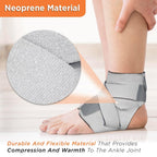 VISSCO NEOPRENE ANKLE SUPPORT (GREY)