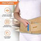 VISSCO SACRO LUMBAR BELT (MILD SUPPORT)