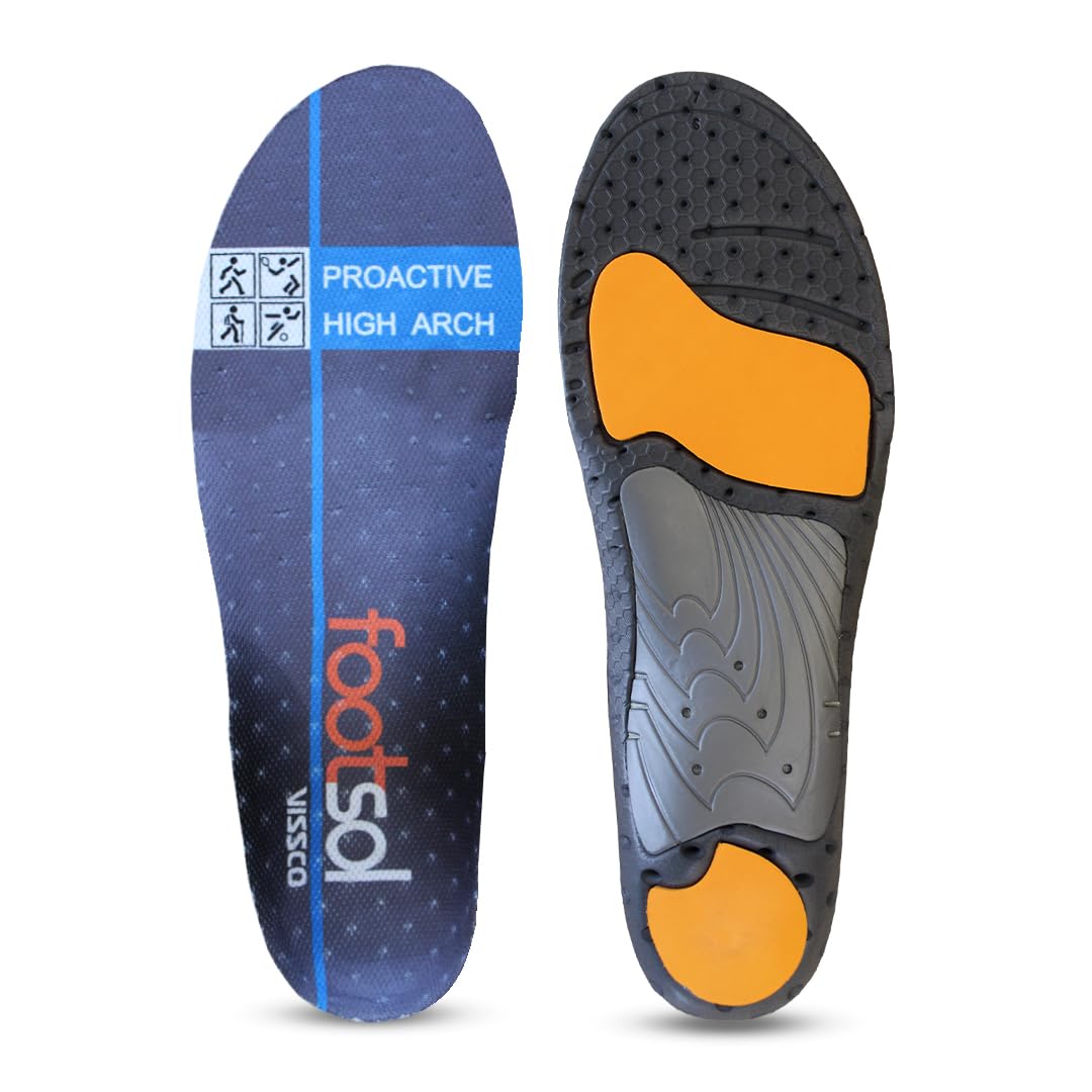VISSCO FOOTSOL SHOE INSOLES FOR HIGH ARCH, INSOLES FOR METATARASALGIA