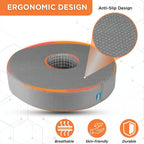 VISSCO ROUND RING CUSHION PILLOW | PROVIDES CUSHIONED SEATING TO REDUCE PAIN & DISCOMFORT