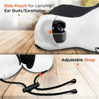 VISSCO TRA-WELL ERGONOMIC NECK PILLOW WITH SLEEPING GEL EYE MASK