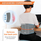VISSCO LUMBOCARE (LUMBO SACRAL BELT)  PROVIDES SUPPORT TO THE LOWER BACK