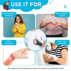 VISSCO CHAMP WRIST BRACE WITH SPLINT PROVIDES FIRM SUPPORT TO THE WRIST