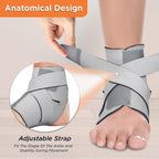 VISSCO NEOPRENE ANKLE SUPPORT (GREY)