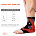 VISSCO 3D ANKLE SUPPORT (MULTICOLOR)