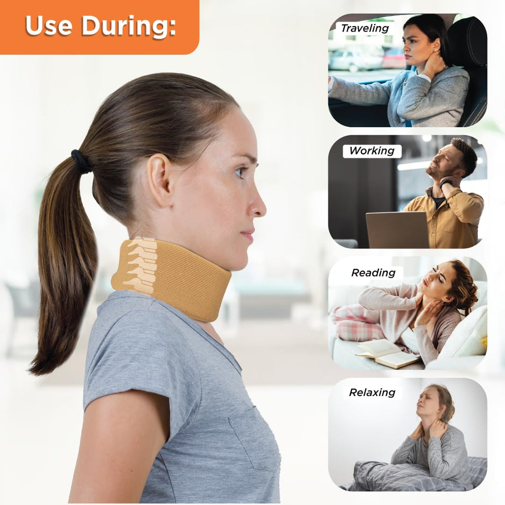 VISSCO CERVICAL COLLAR SOFT (BEIGE)