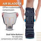 VISSCO PNEUMATIC WALKER BOOT (DOUBLE PUSH BUTTON - LONG TYPE WITH 17" HEIGHT