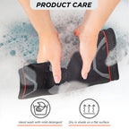VISSCO PATELLA & LIGAMENT ASSISTED KNEE SUPPORT WITH SILICONE PRESSURE PAD - BLACK (SINGLE PIECE)