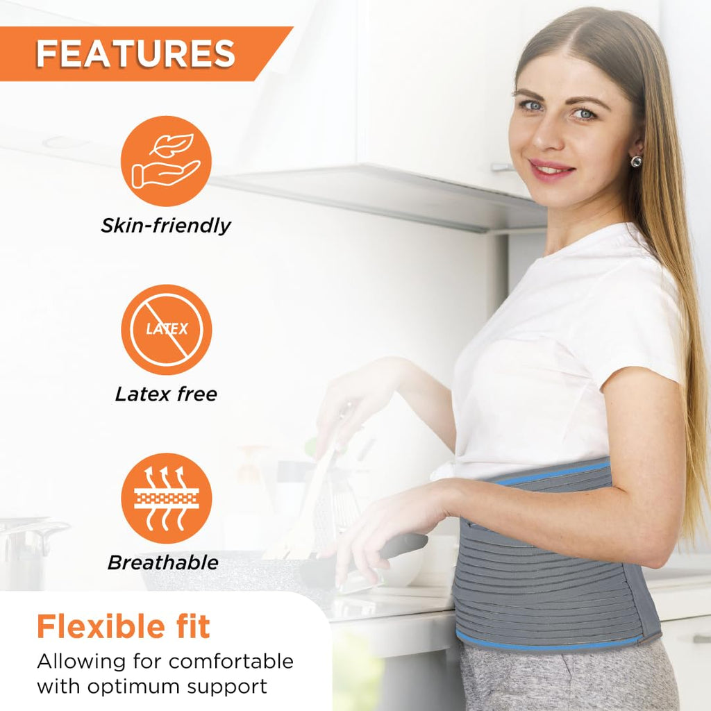 VISSCO LUMBOCARE (LUMBO SACRAL BELT)  PROVIDES SUPPORT TO THE LOWER BACK