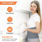 VISSCO LUMBOCARE (LUMBO SACRAL BELT)  PROVIDES SUPPORT TO THE LOWER BACK