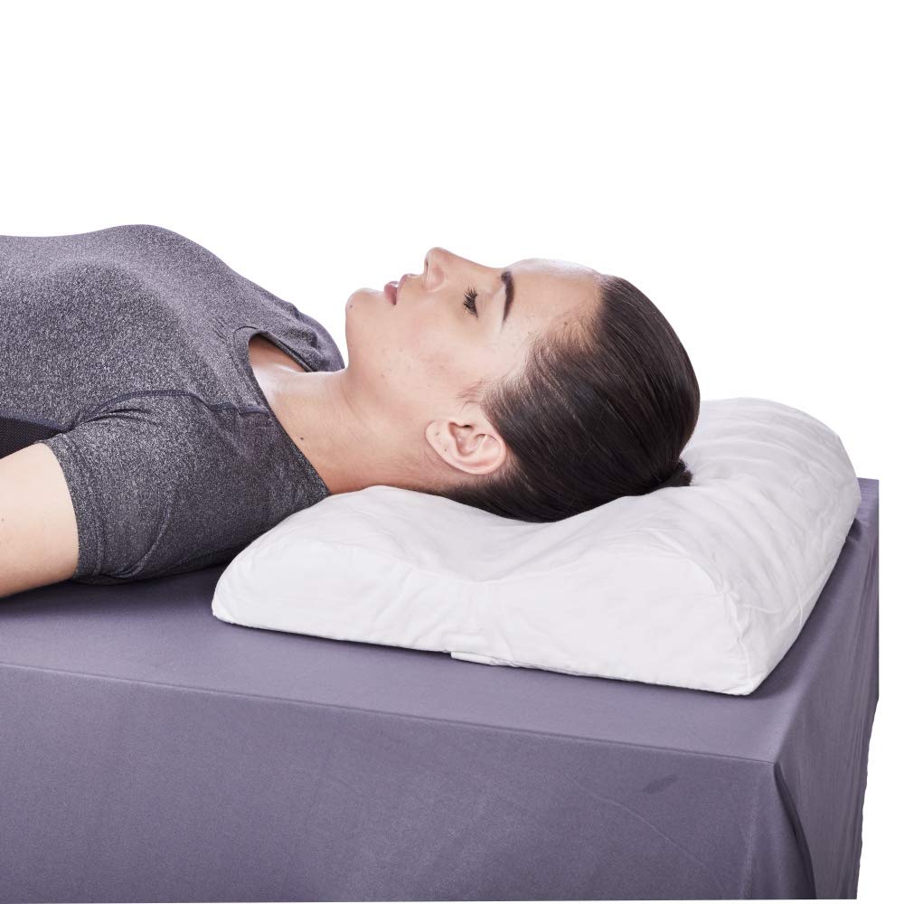 VISSCO CERVICAL CONTOURED PILLOW | PREVENTS CERVICAL (GREY)