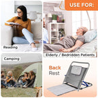 VISSCO ORTHOPAEDIC HOSPITAL BACK REST ( BLACK)