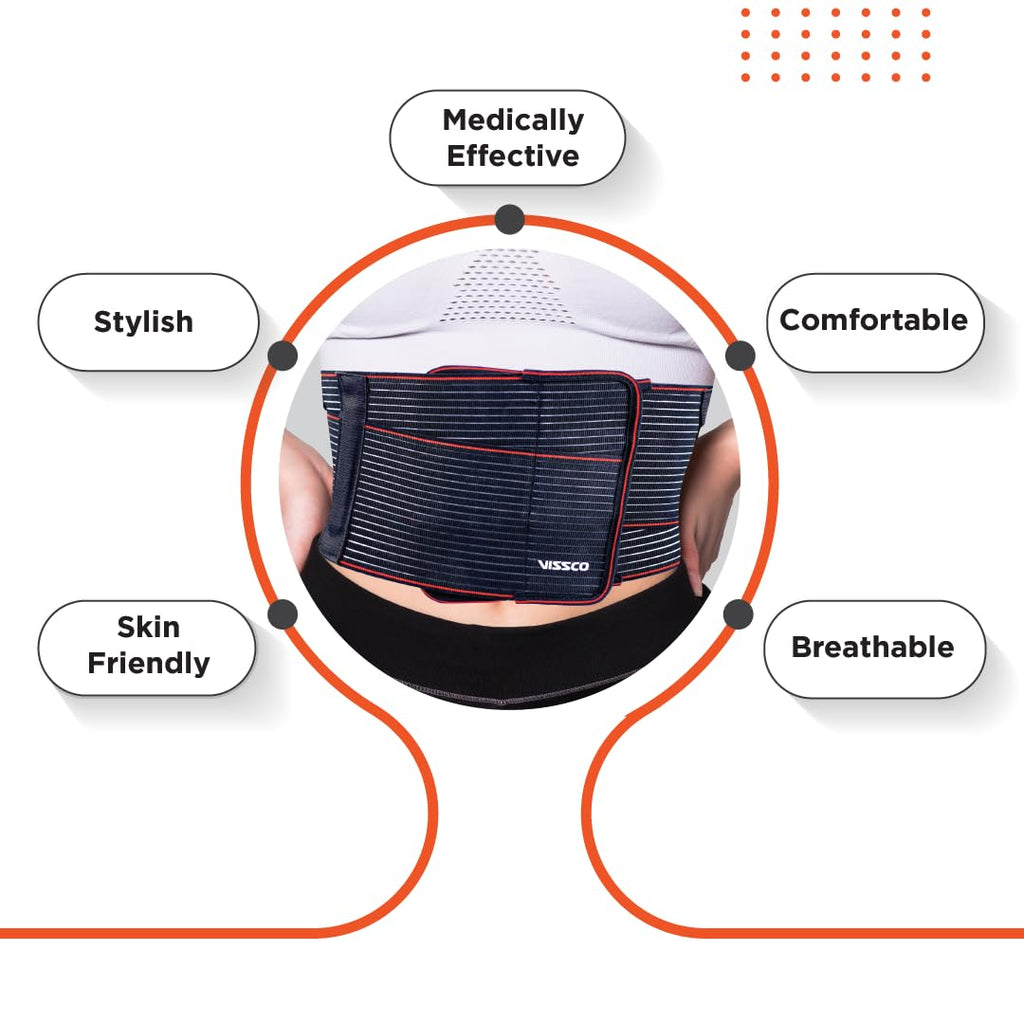 VISSCO ABDOSET | ABDOMINAL SUPPORT FOR WEAK ABDOMINAL MUSCLES