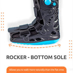 VISSCO PNEUMATIC WALKER BOOT (DOUBLE PUSH BUTTON - LONG TYPE WITH 17" HEIGHT