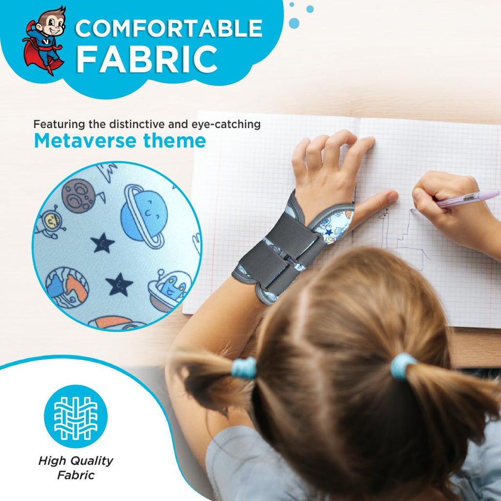 VISSCO CHAMP WRIST BRACE WITH SPLINT PROVIDES FIRM SUPPORT TO THE WRIST