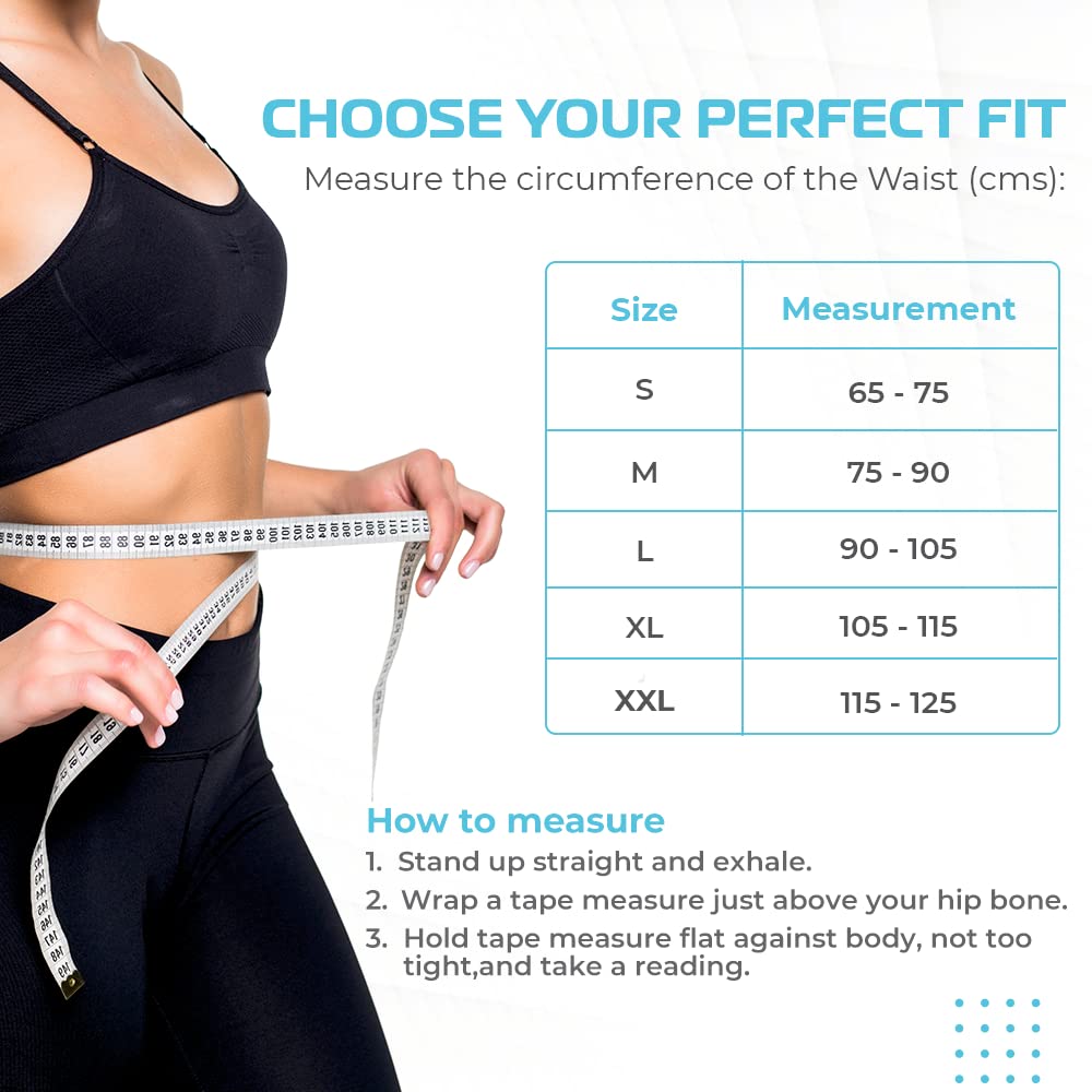 VISSCO LUMBO SACRAL CORSET WITH SILICONE PRESSURE PAD & DOUBLE STRAPS (MODERATE SUPPORT)- GREY