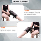 VISSCO HINGED KNEE CAP - GREY (SINGLE PIECE)