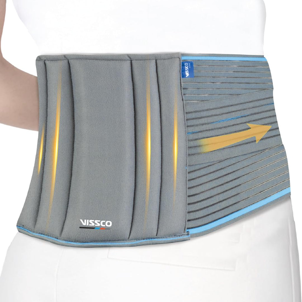 VISSCO LUMBOCARE (LUMBO SACRAL BELT)  PROVIDES SUPPORT TO THE LOWER BACK