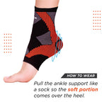 VISSCO 3D ANKLE SUPPORT (MULTICOLOR)