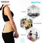 VISSCO ORTHOPAEDIC BACK SPRING SUPPORT - BEIGE