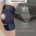 VISSCO FUNCTIONAL KNEE WRAP ( BLACK )
