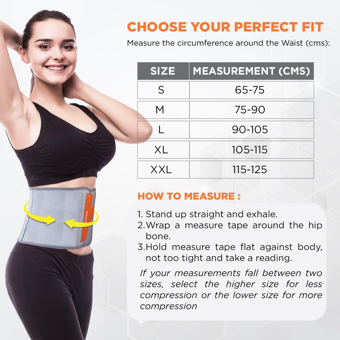 VISSCO NEOPRENE 8" ABDOMINAL BELT | GREY