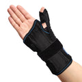 VISSCO WRIST BRACE WITH THUMB SUPPORT - BLACK