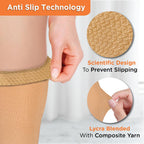 VISSCO MEDICAL COMPRESSION - CLASS 2 THIGH LENGTH | MILD SUPPORT (BEIGE)