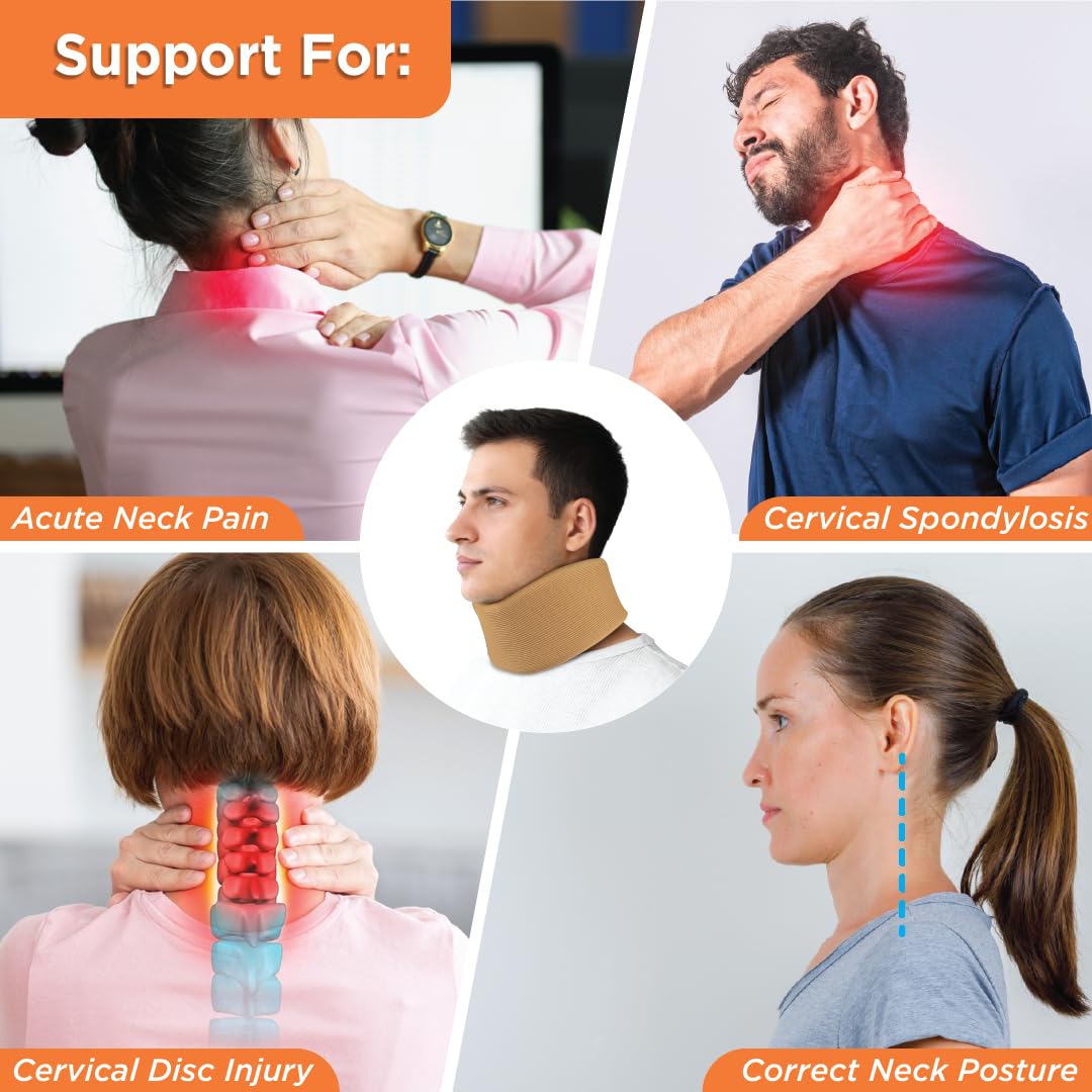 VISSCO CERVICAL COLLAR SOFT (BEIGE)