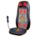 VISSCO BACK AND NECK RELAXER | ELECTRIC ROLLING MASSAGER WITH SEAT VIBRATION FOR LOWER BACK PAIN (BLACK)
