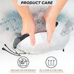 VISSCO TRA-WELL ERGONOMIC NECK PILLOW WITH SLEEPING GEL EYE MASK