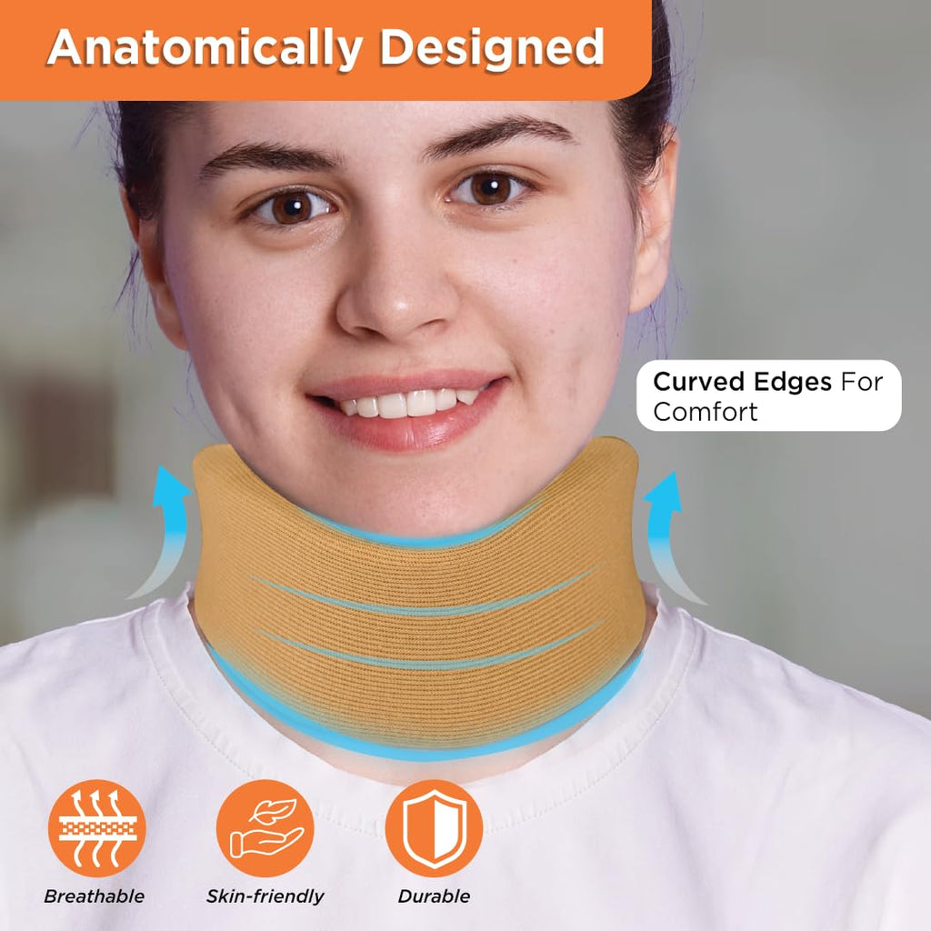 VISSCO CERVICAL COLLAR SOFT (BEIGE)