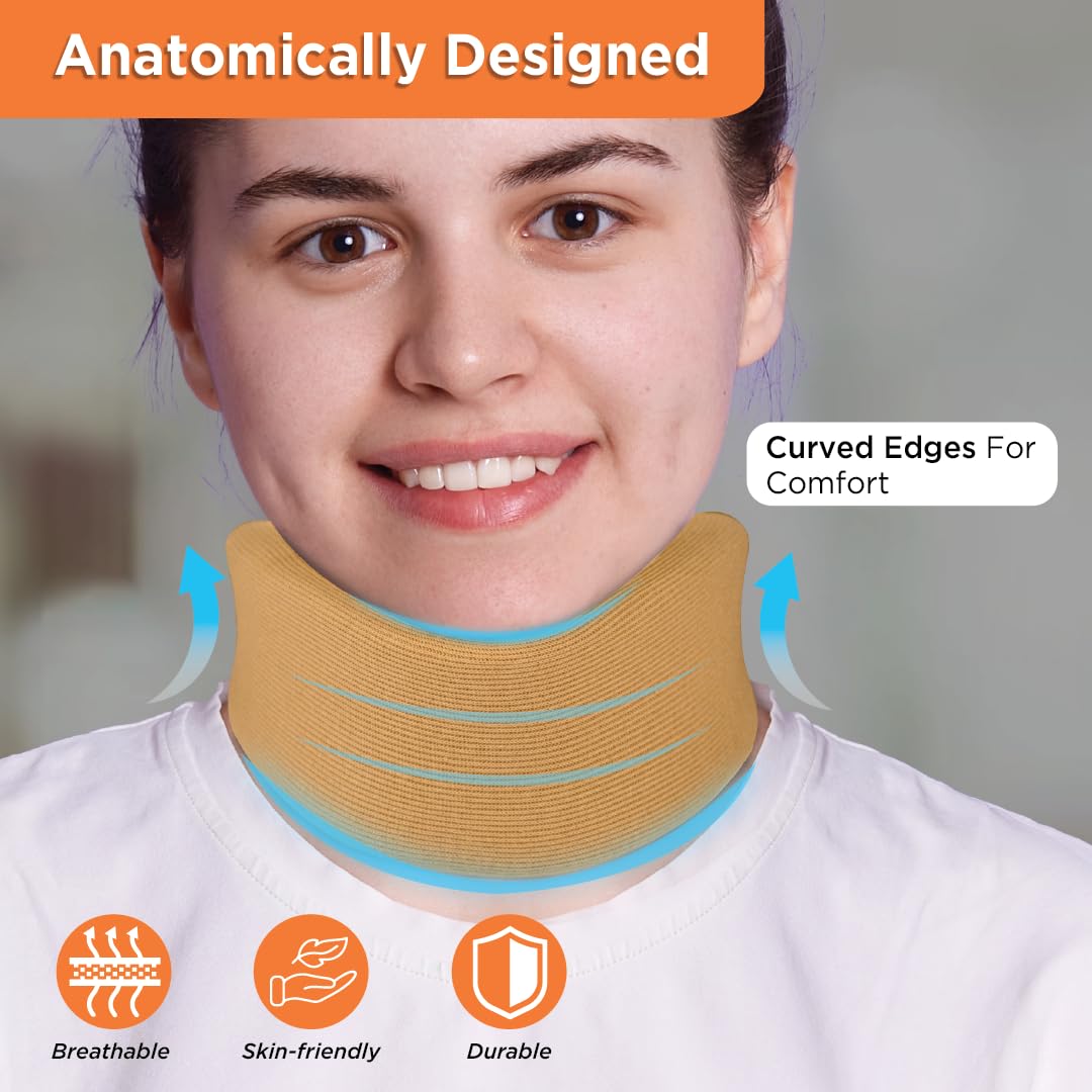 VISSCO CERVICAL COLLAR SOFT (BEIGE)