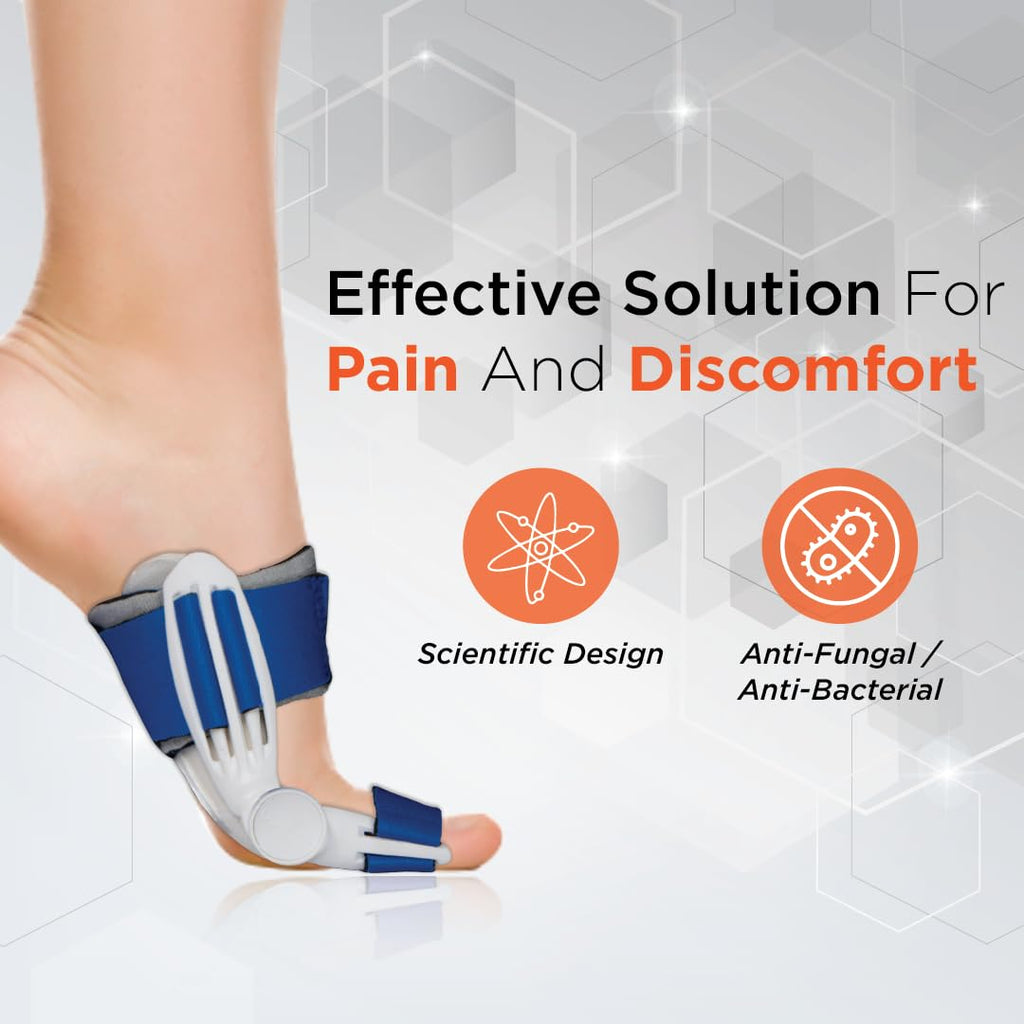 VISSCO BUNION CORRECTOR | PROVIDES MODERRATE SUPPORT TO BIG TOE