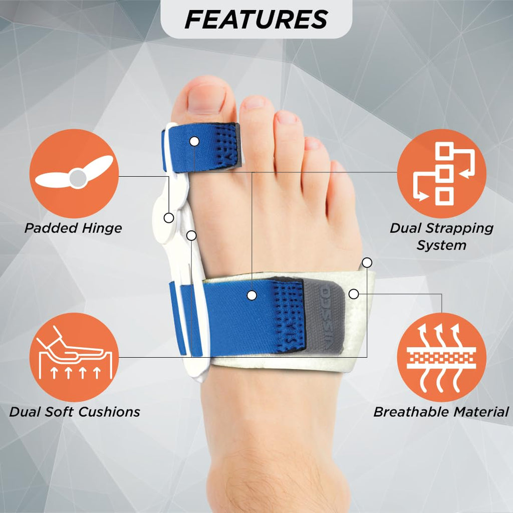 VISSCO BUNION CORRECTOR | PROVIDES MODERRATE SUPPORT TO BIG TOE
