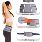 VISSCO NEOPRENE BACK SUPPORT BELT 6" SUPPORT THE LUMBAR SPINE