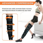 VISSCO KNEE STABLER - LONG 22" BRACE (BLACK)
