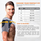 VISSCO SHOULDER SUPPORT (GREY)
