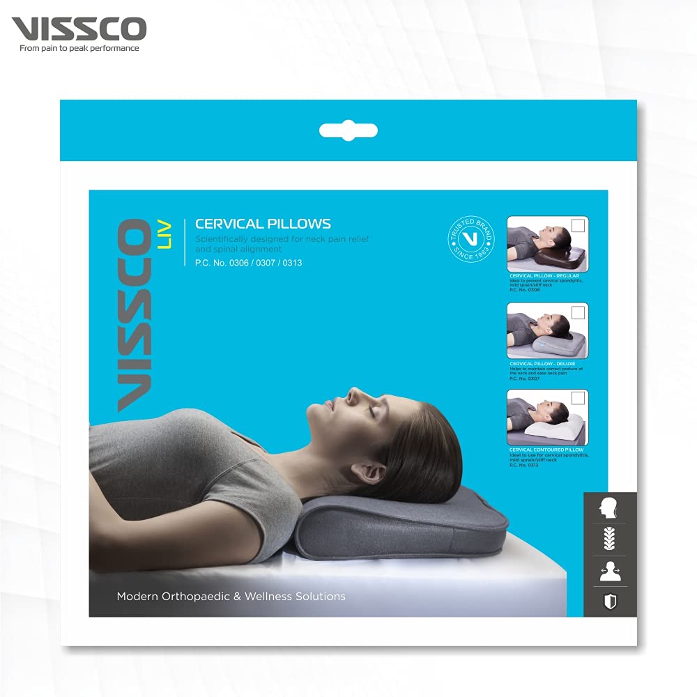 VISSCO DELUXE CERVICAL PILLOW