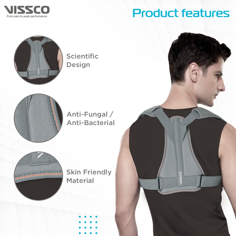 VISSCO CLAVICLE BRACE WITH SHOULDER SLEEVE